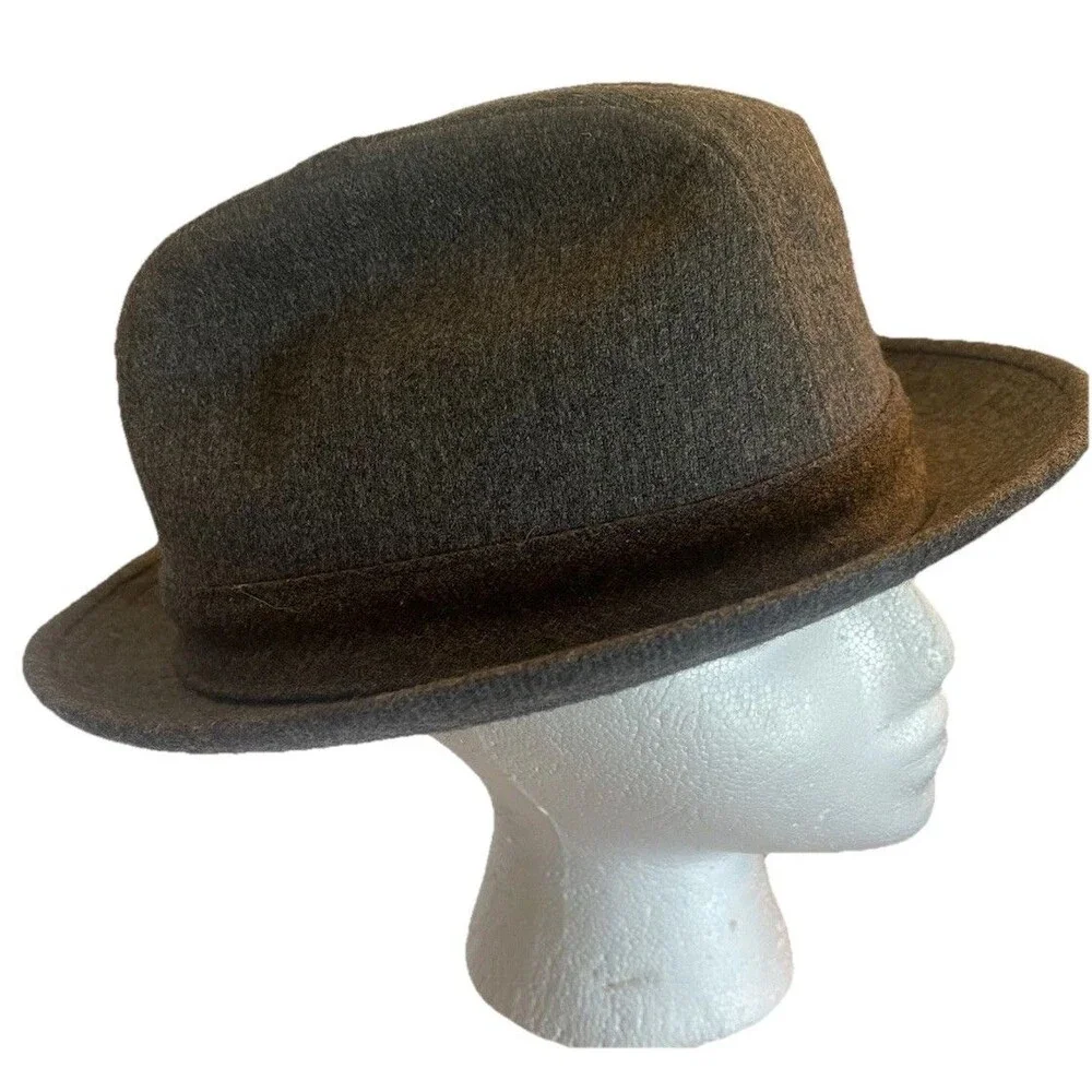 Stetson Hat Dark Gray Fedora Costumes Large Halloween Costume Freddy Krueger